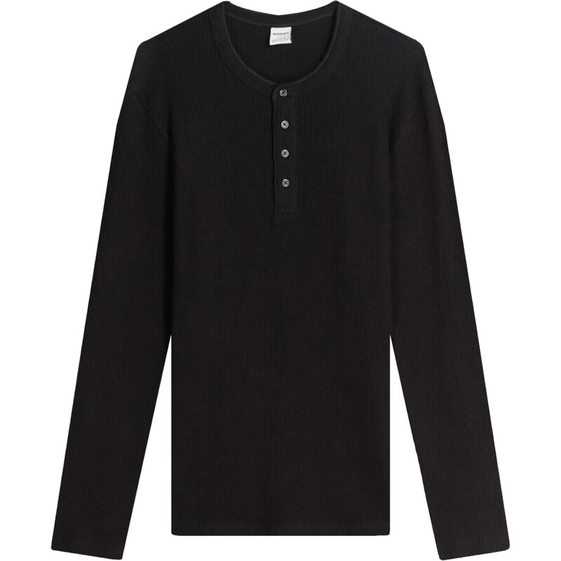 Bershka Tričko čierna 66609085