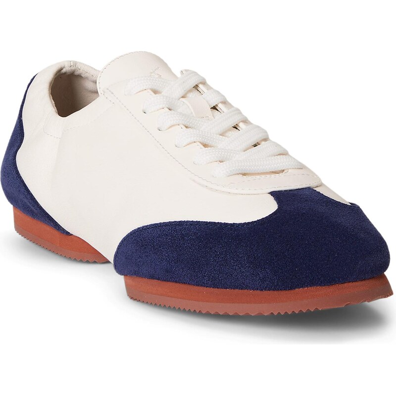 Polo Ralph Lauren Nízke tenisky SWN BLRINA krémová / námornícka modrá 66609095