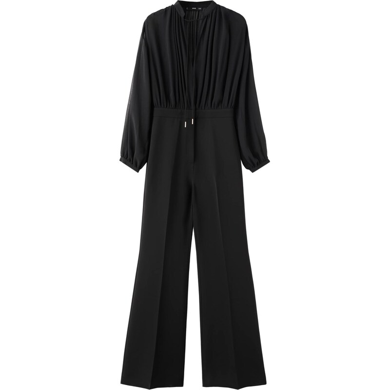 MANGO Overal Anya čierna 66609087