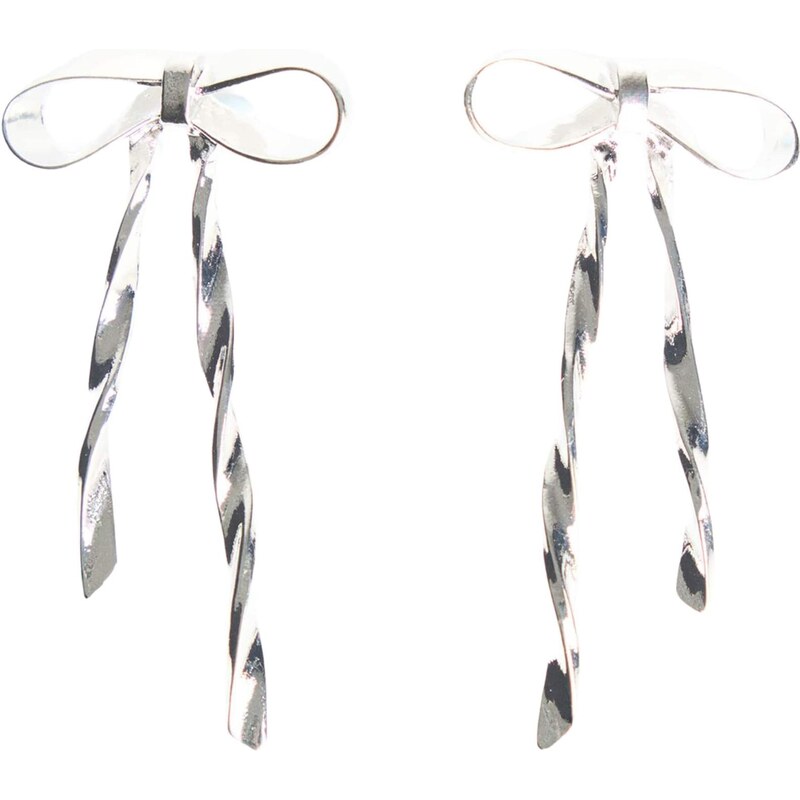 Bershka Náušnice strieborná 66609092