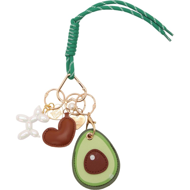 ONLY Prívesky na kľúče ONLFREYA hnedá / zlatá / zelená / perlovo biela 66609121