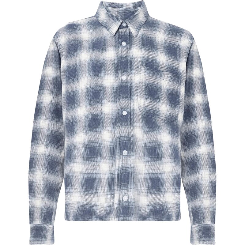 HOLLISTER Košeľa modrá / biela 66609136