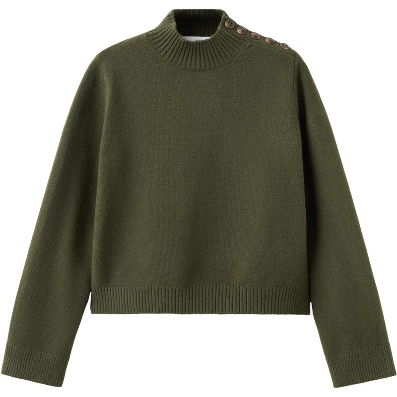 MANGO Sveter HARRY olivová 66609147