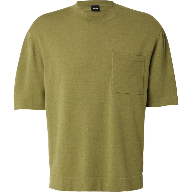 BOSS Sveter Jervasio olivová 66609286