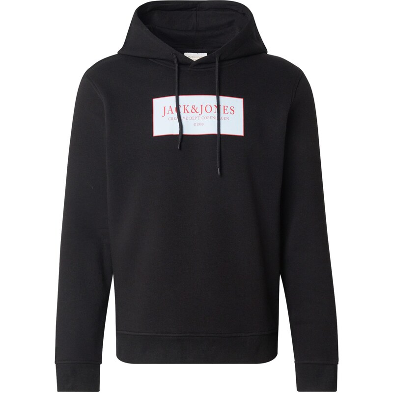 JACK & JONES Mikina JORGREENE červená / čierna / biela 66609266