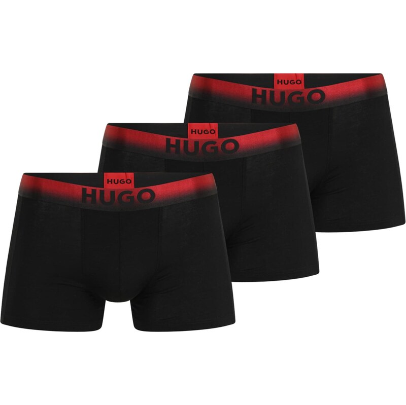 HUGO Boxerky červená / čierna 66609275