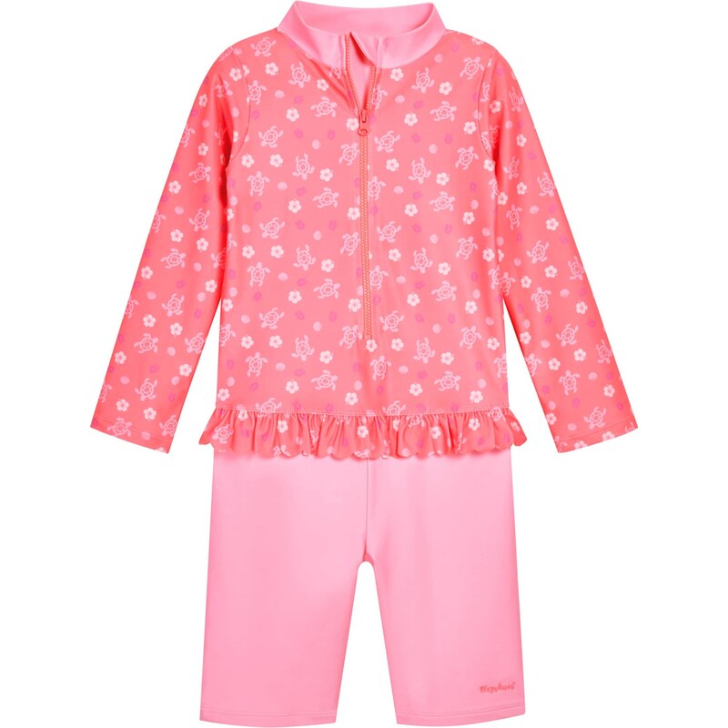 PLAYSHOES Jednodielne plavky Hawaii koralová / ružová / svetloružová 66609339