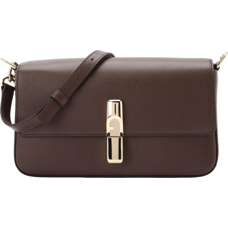 FURLA Taška cez rameno Iride tmavohnedá 66609434