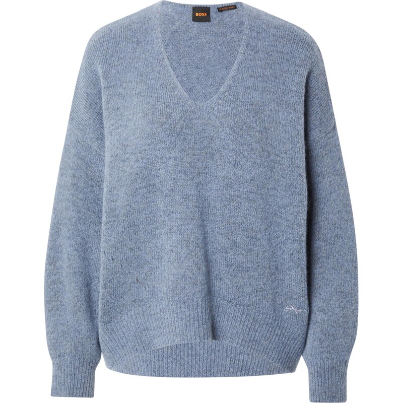 BOSS Sveter Fondyssa svetlomodrá 66609472