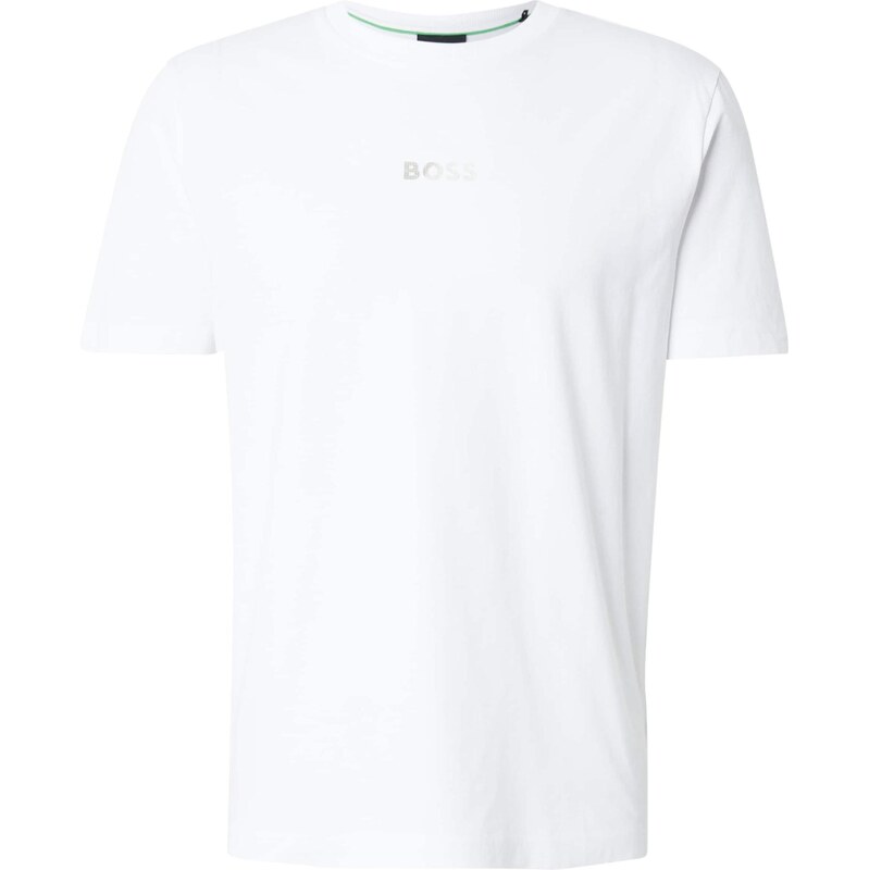BOSS Tričko TS_Join GRX béžová / biela 66609495