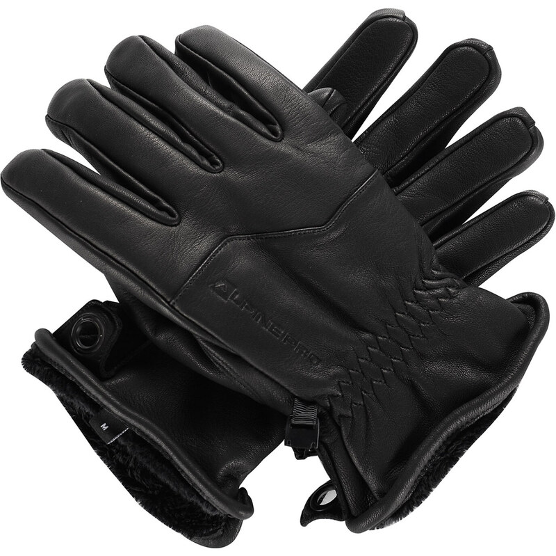 ALPINE PRO - UWEQE LYŽIARSKÉ KOŽENÉ RUKAVICE 66607074