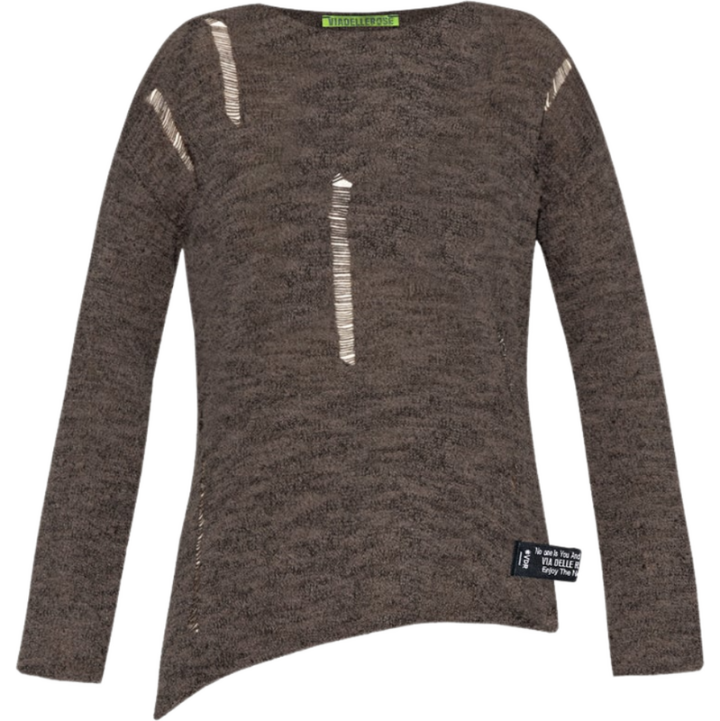 #VDR Knit Brown sveter 66610902