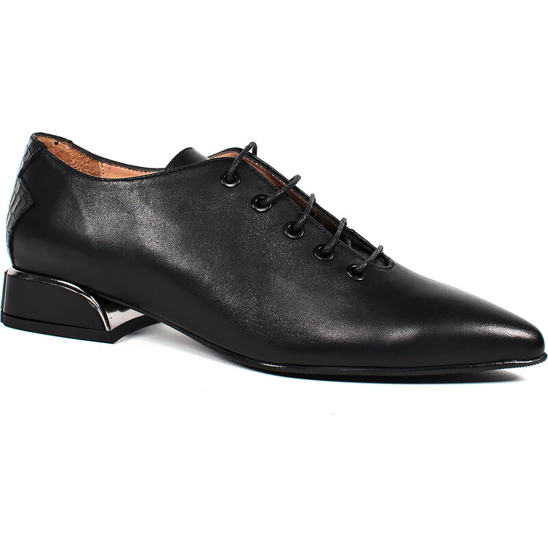 Kožené poltopánky Secretshoes 66612196