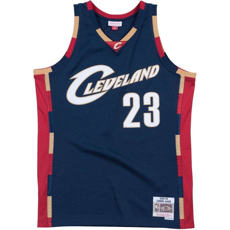 Mitchell & Ness NBA Cleveland Cavaliers Lebron James Navy Swingman 66612361