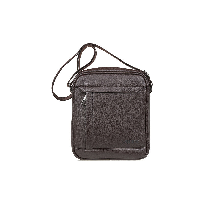 Verde Pánska crossbody taška 13-0164 Brown 66580051