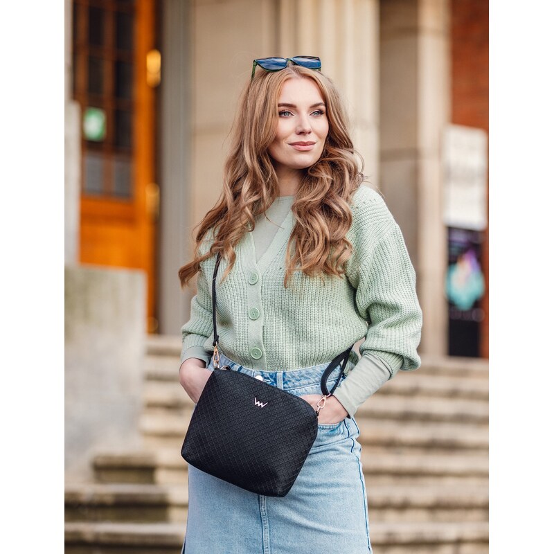Vuch Dámska crossbody kabelka Coalie Diamond Black 66595279