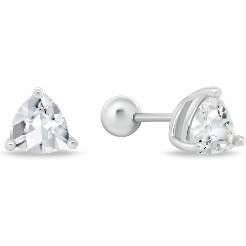 Brilio Silver Strieborné kôstky s čírym kubickým zirkónom EA1236W 0,6 66581957