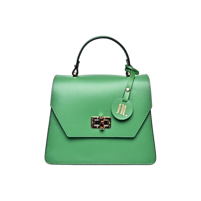 Anna Luchini Dámska kožená crossbody kabelka AL3145T Verde 66585316