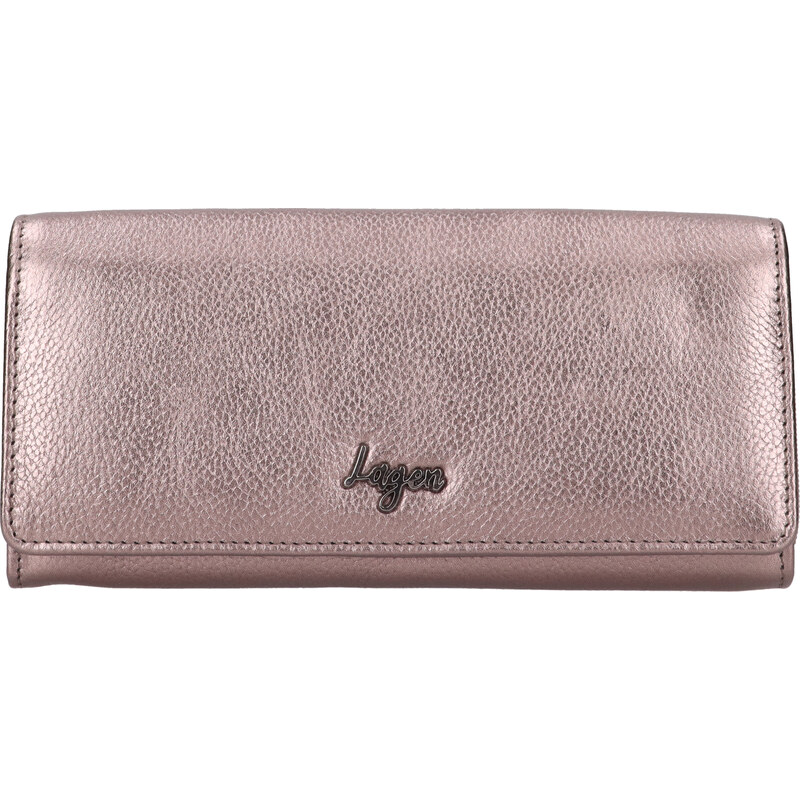 Lagen Dámska kožená peňaženka LG720M DK.BRONZE 66596061