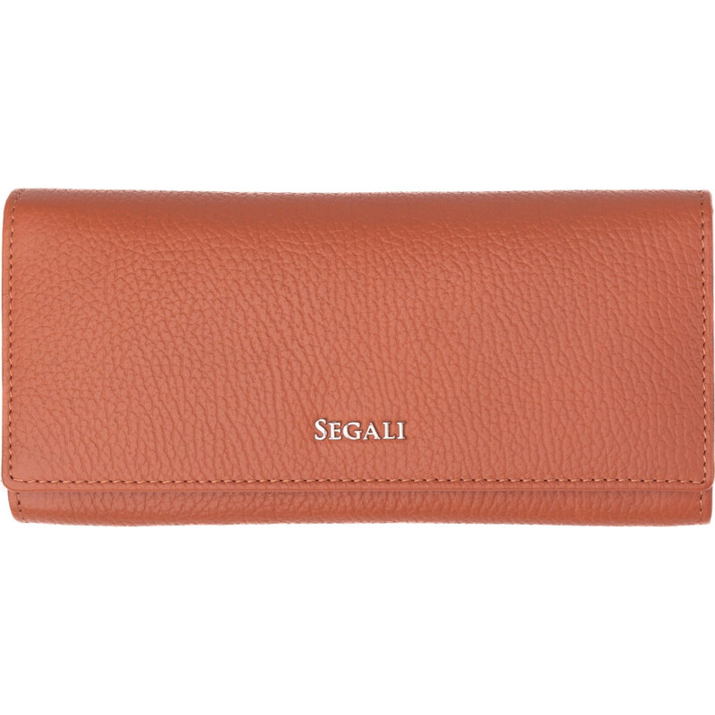 SEGALI Dámska kožená peňaženka 7409 cuoio 66587235