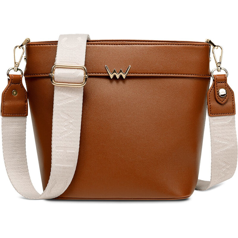 Vuch Dámska crossbody kabelka Verica Brown 66592078