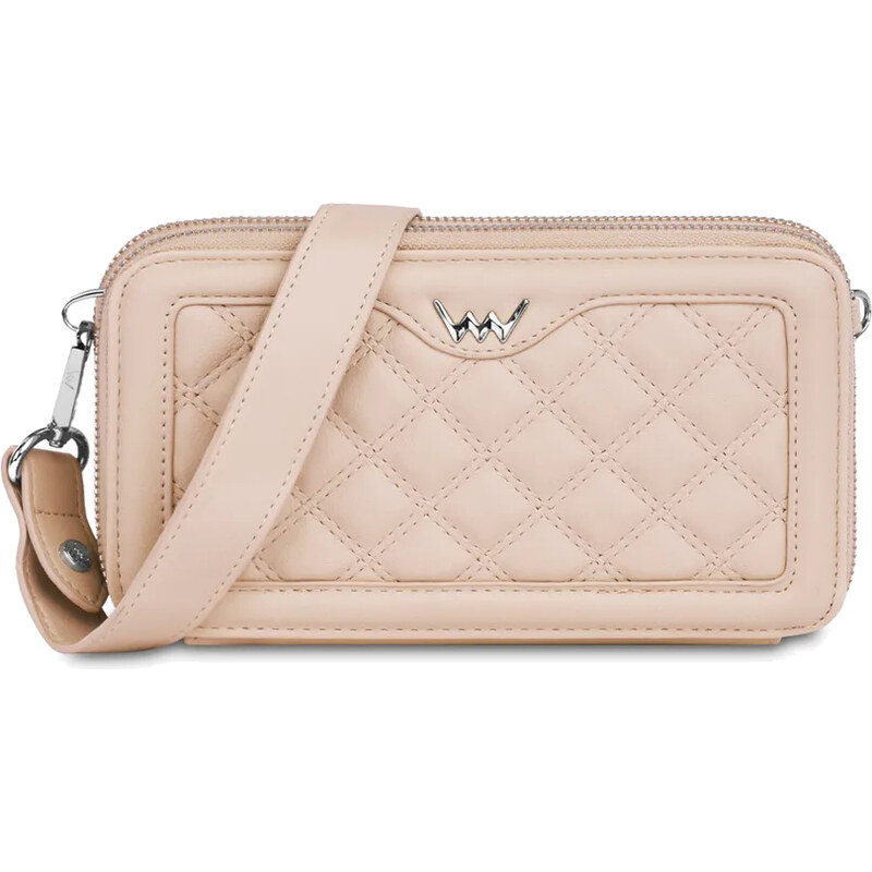 Vuch Dámska crossbody peňaženka Akyra Beige 66592191