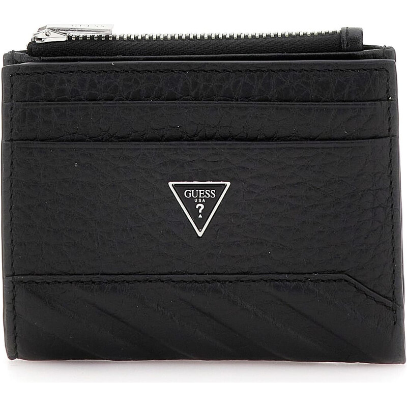 Guess Pánska kožená peňaženka SMTOLGLEA03-BLA 66593933