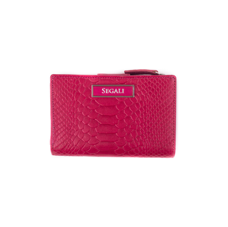 SEGALI Dámska kožená peňaženka 910 19 8185 pink 66594386