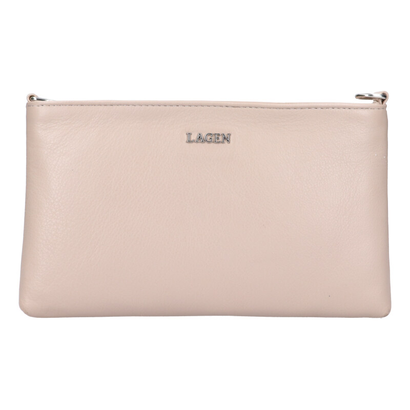 Lagen Dámska kožená peňaženka LG-770 BONE 66596313