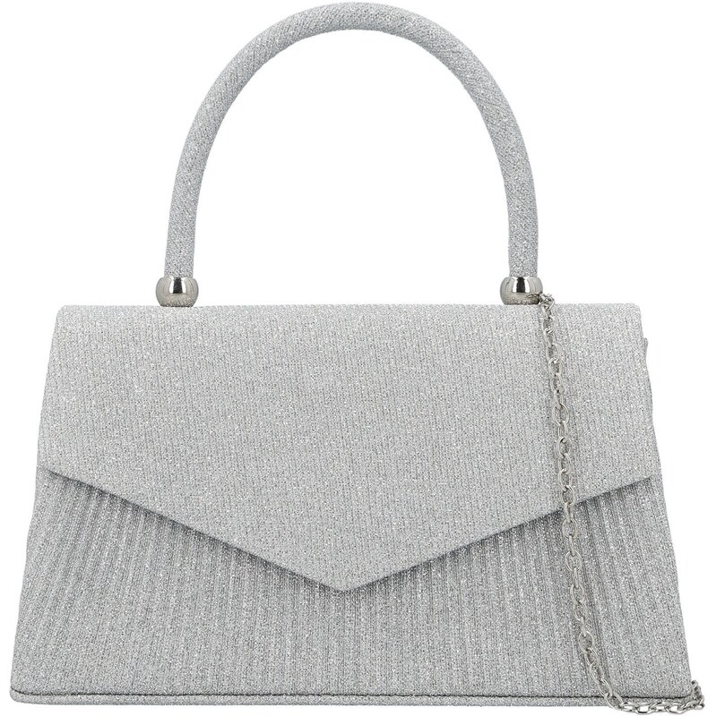 Dámska listová kabelka strieborná - Michelle Moon Leela strieborná 66677738