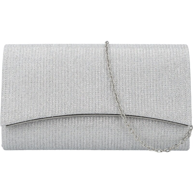 Dámska listová kabelka strieborná - Michelle Moon Asila strieborná 66667075