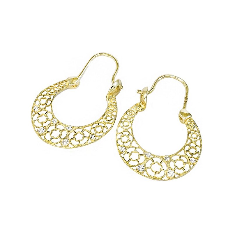 Zlaté náušnice Glare 520 66614683