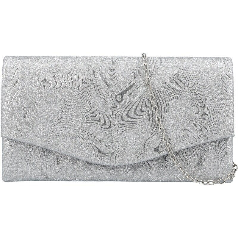 Dámska listová kabelka strieborná - Michelle Moon Arlette strieborná 66667081