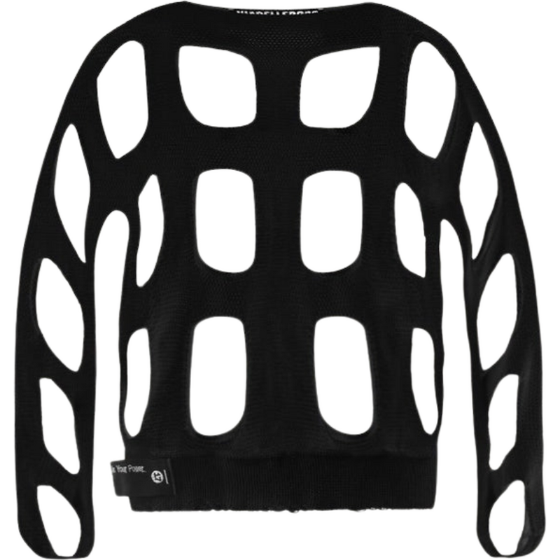 #VDR Cut-out Black sveter 66614926