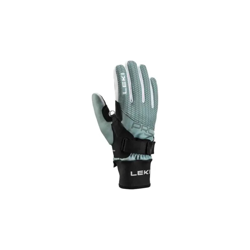 Leki PRC ThermoPlus Shark dámske rukavice Black-ice green vel. 8.0 66615046