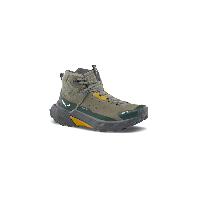 Salewa Pedroc 2 Leather MID PTX pánske topánky Faded Green/Dark Olive 66615049
