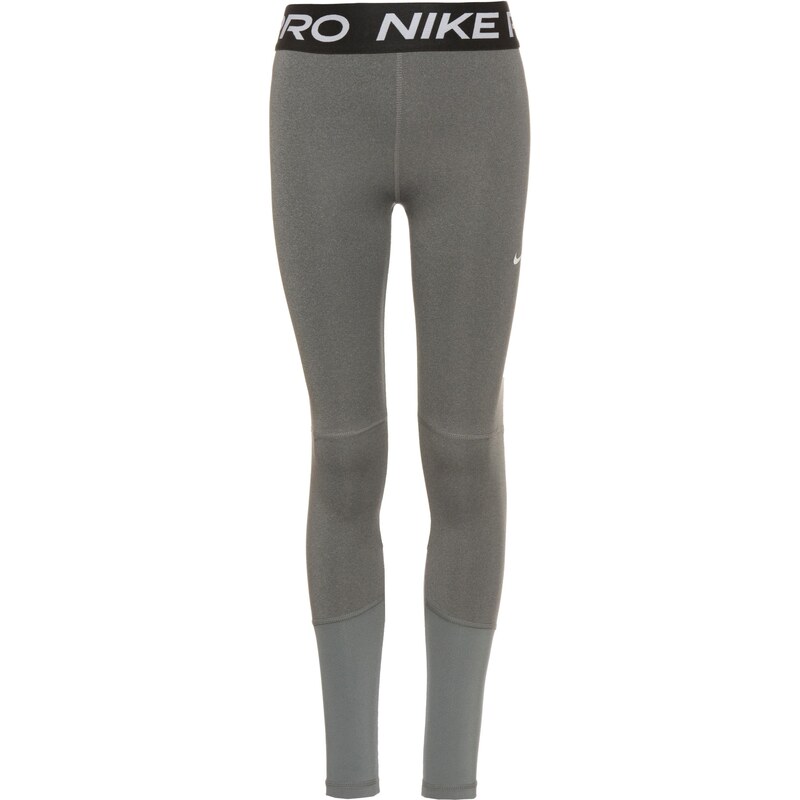 NIKE Športové nohavice Pro sivá / čierna / biela 22189958