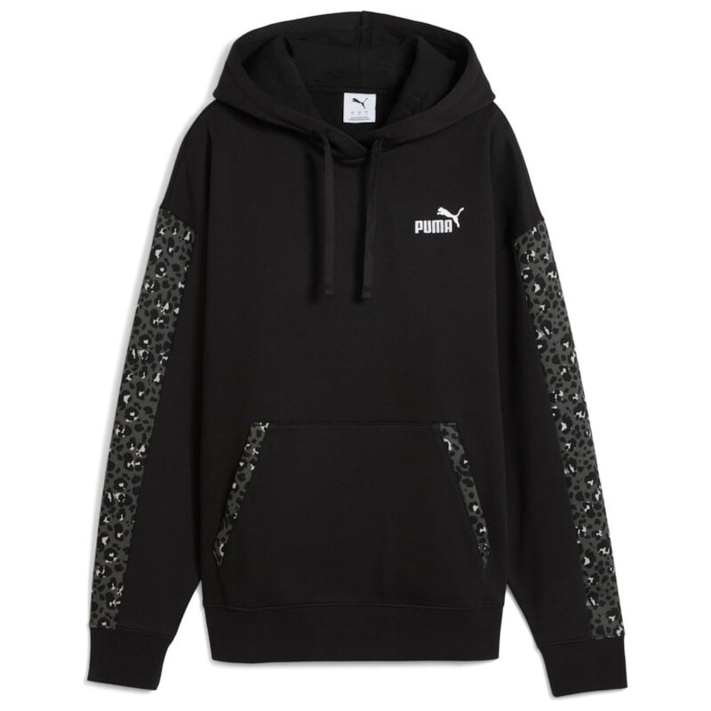 Puma ESS GRAPHIC Animal Comfort Hoodie FL black 66616788