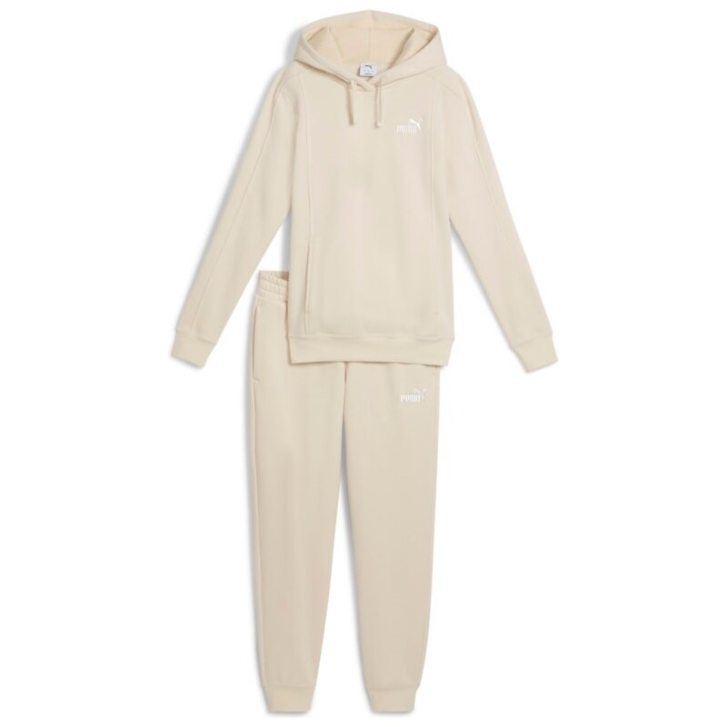 Puma Hooded Sweat Suit FL cl white 66616797