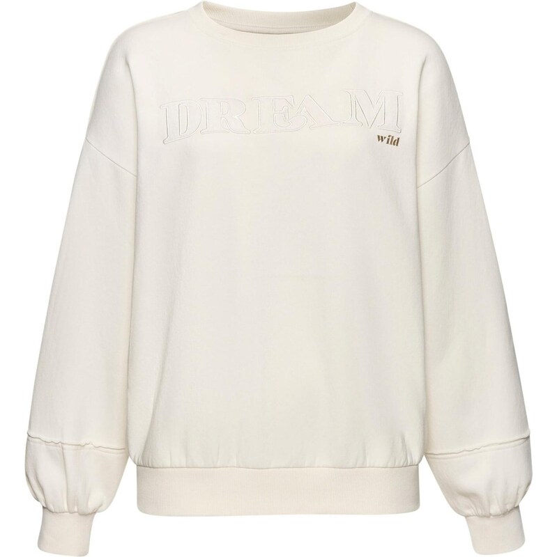 BUFFALO Mikina hnedá / prírodná biela 66621691