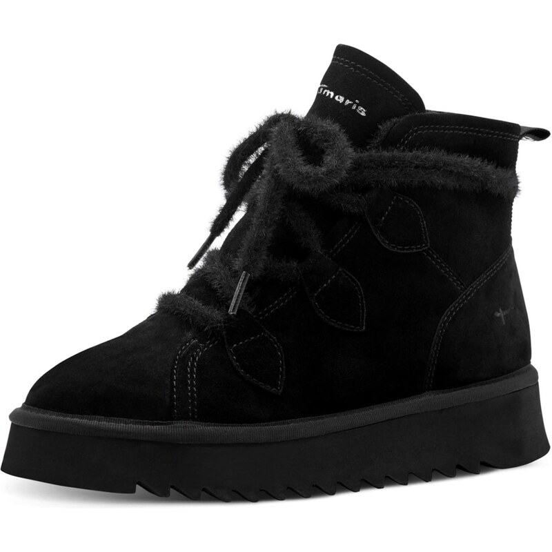 Tamaris Šnurovacie členkové čižmy čierna 66621749