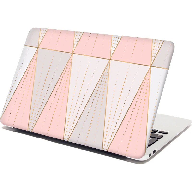 Sablio Samolepka na notebook Ružovo-šedé ihlany 65100882