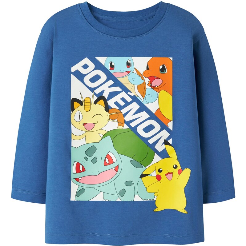 NAME IT Tričko NMMJUICE POKEMON modrá / žltá / oranžová / biela 66622009