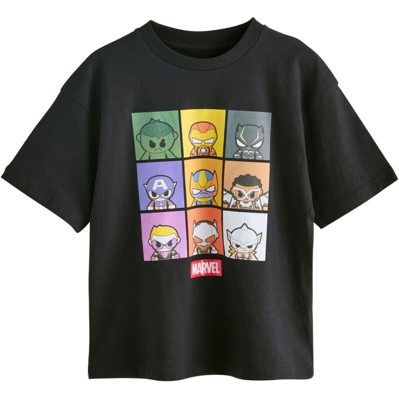 Next Tričko Marvel Avengers žltá / zelená / čierna / biela 66622076