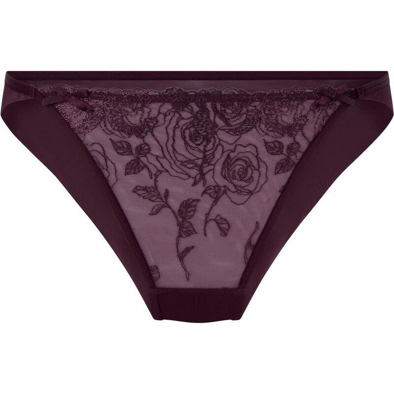 Hunkemöller Nohavičky tmavofialová 66622083