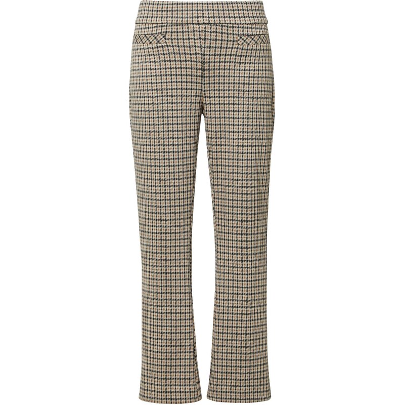 COMMA Nohavice béžová / čierna 66622109