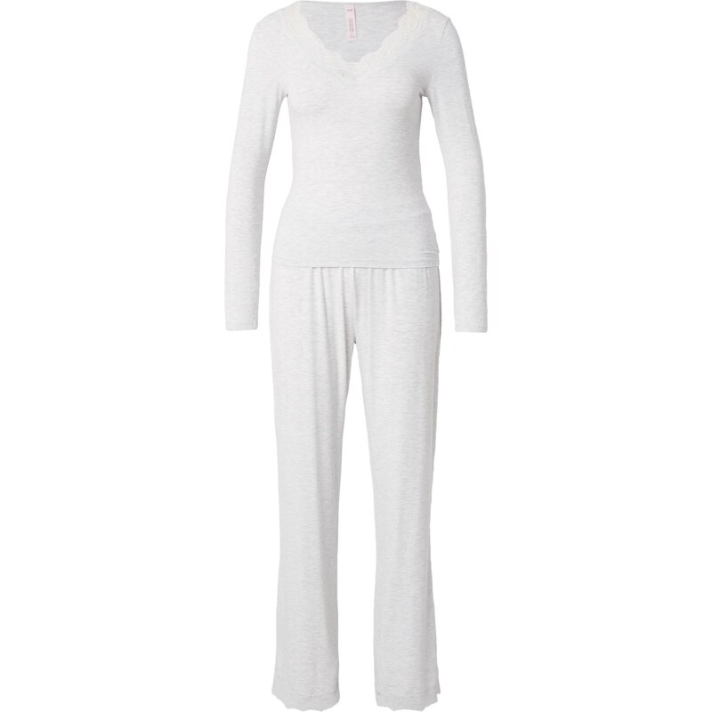 Hunkemöller Pyžamo svetlosivá 66622230