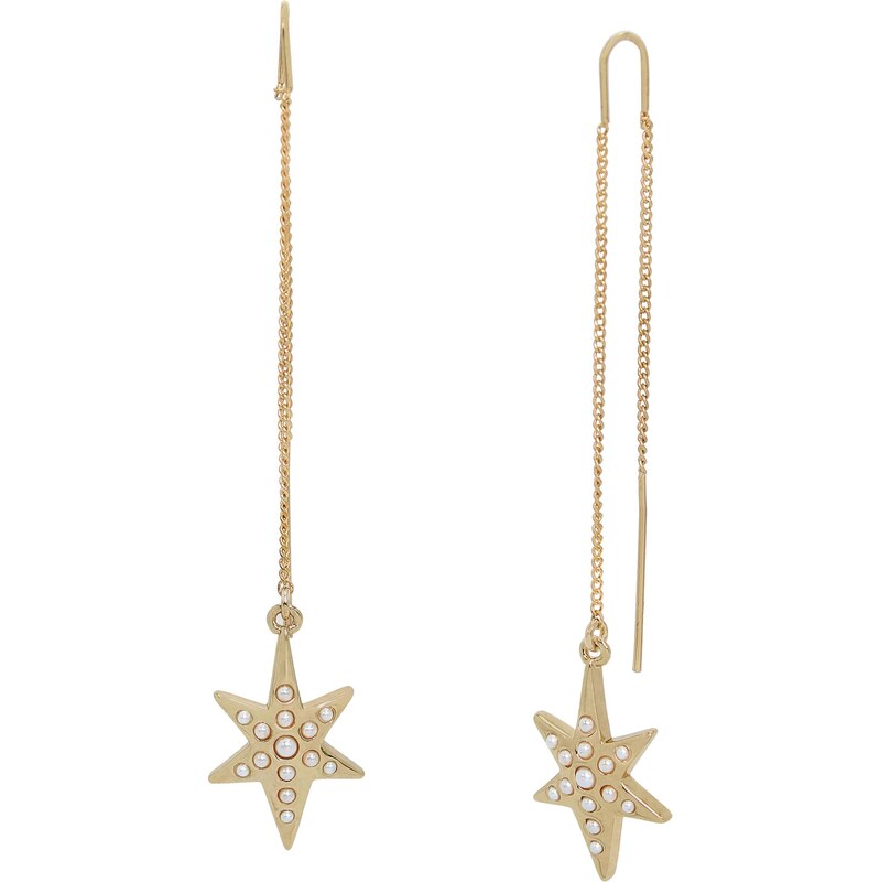 AllSaints Náušnice zlatá / perlovo biela 66622242