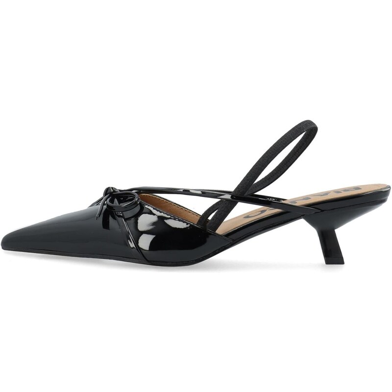 Bianco Lodičky s otvorenou pätou Kristin čierna 66622261