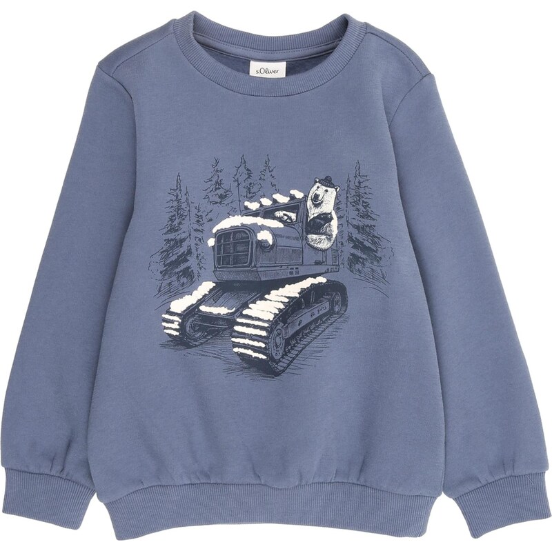 s.Oliver Mikina tmavomodrá / čierna / prírodná biela 66622314